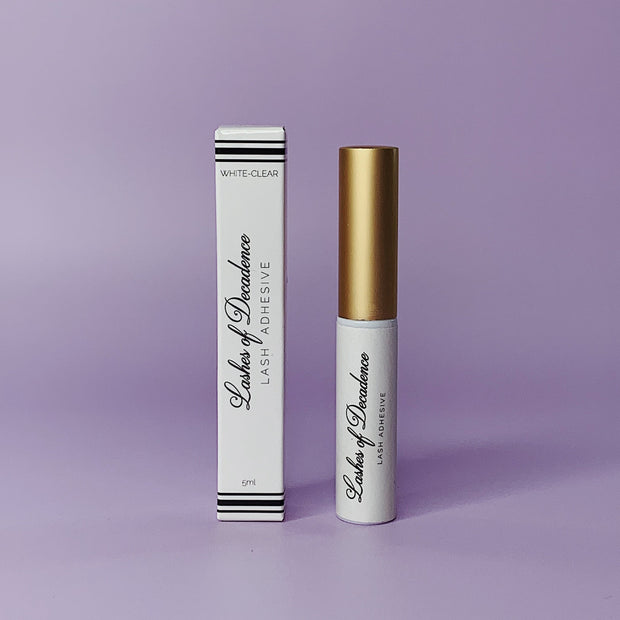 Lash Adhesive - white/clear | Lashes of Decadence