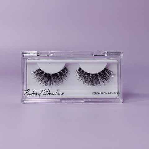 Aveline - natural volume wispy cat-eye lashes | Lashes of Decadence