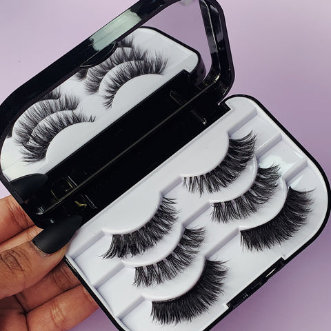 Mirrored Lash Storage Case